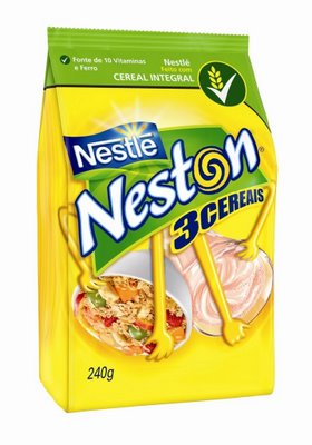 Cereal Nestlé Neston 3 cereais 240g sachet